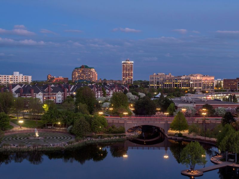 Blue Hour over Bloomington, Minnesota