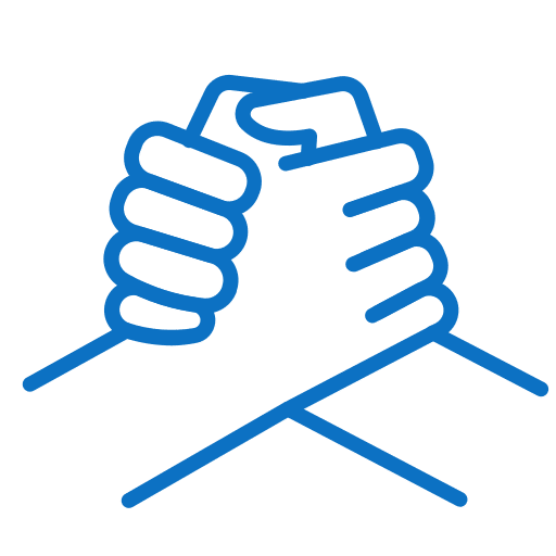 supportive team culture icon<br />
